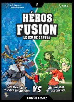 JEU HÉROS FUSION LE JEU DE CARTES - BOÎTE DE DÉPART NO 01
